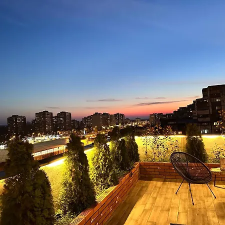 Golden Sunset Terrace Ana