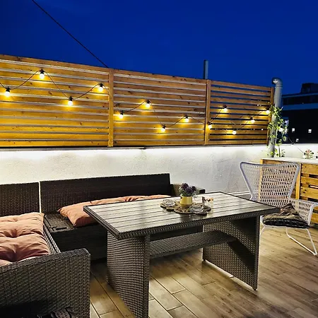 Golden Sunset Terrace Ana Belgrade